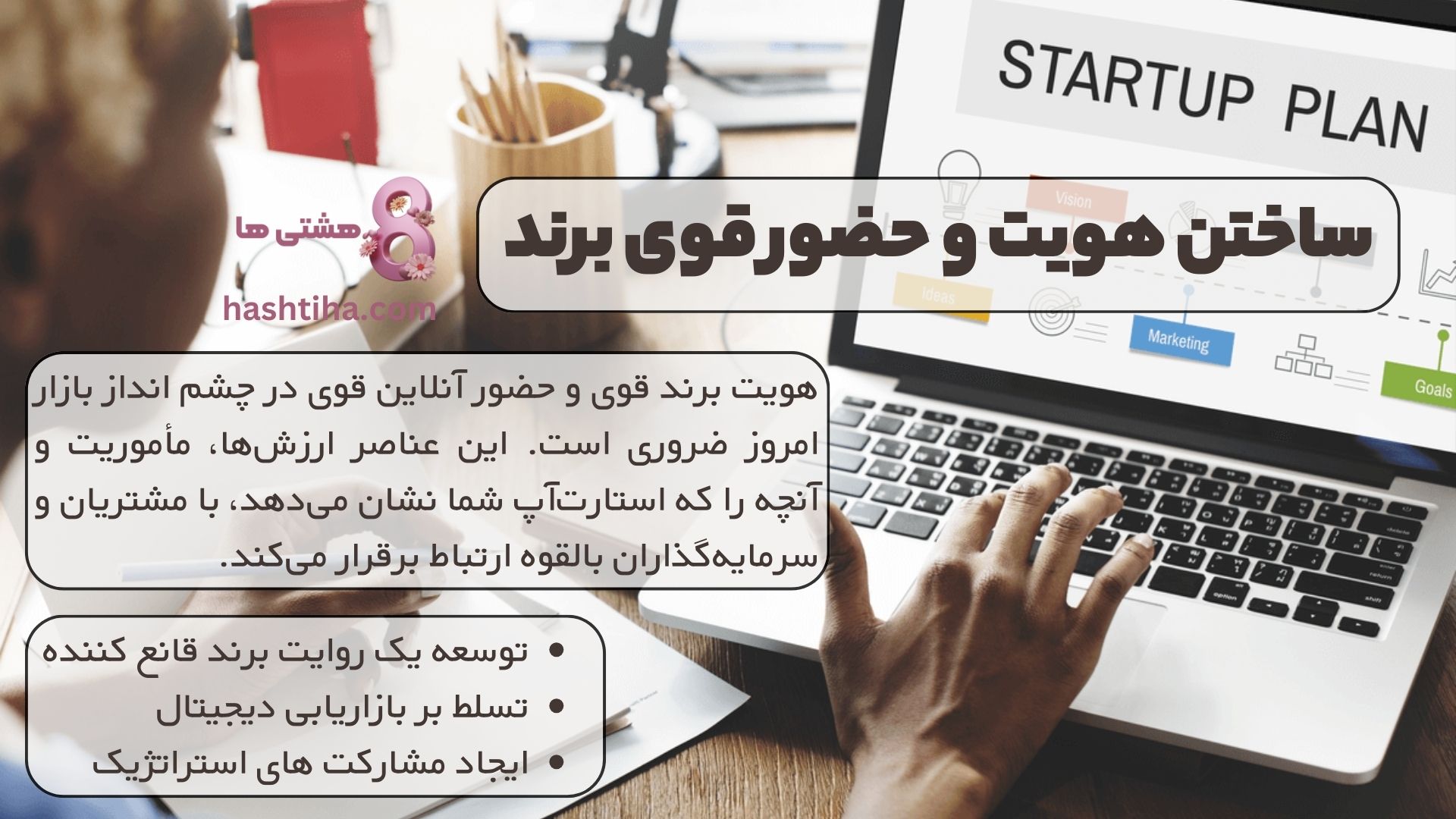 ساختن هویت و حضور قوی برند