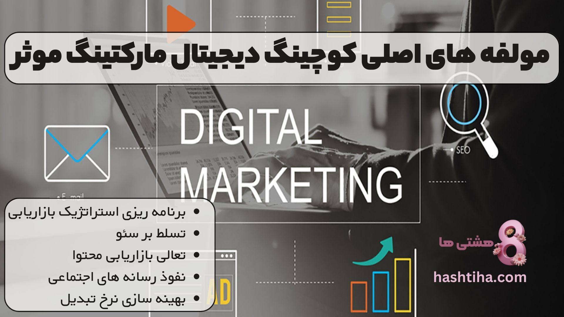 مولفه های اصلی کوچینگ دیجیتال مارکتینگ موثر
