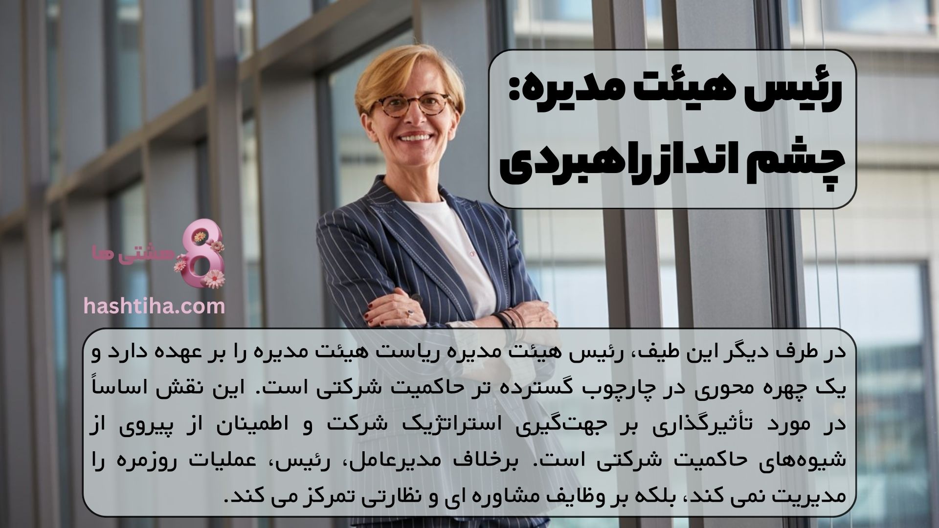 رئیس هیئت مدیره: چشم انداز راهبردی