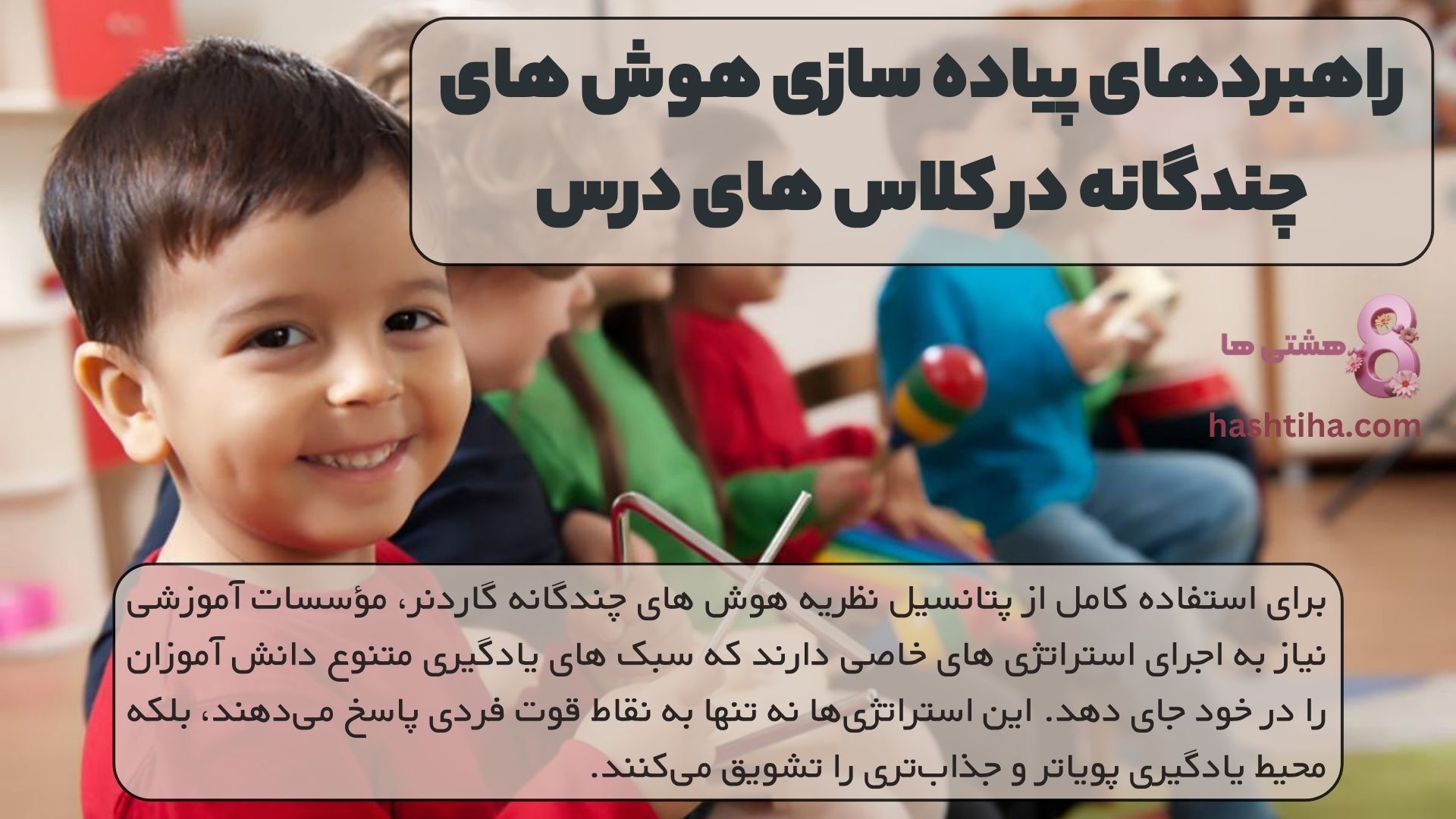 راهبردهای پیاده سازی هوش های چندگانه در کلاس های درس