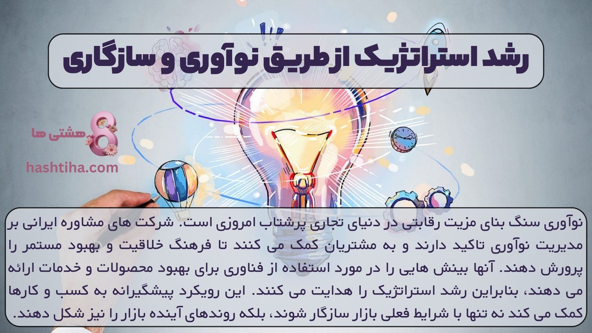رشد استراتژیک از طریق نوآوری و سازگاری
