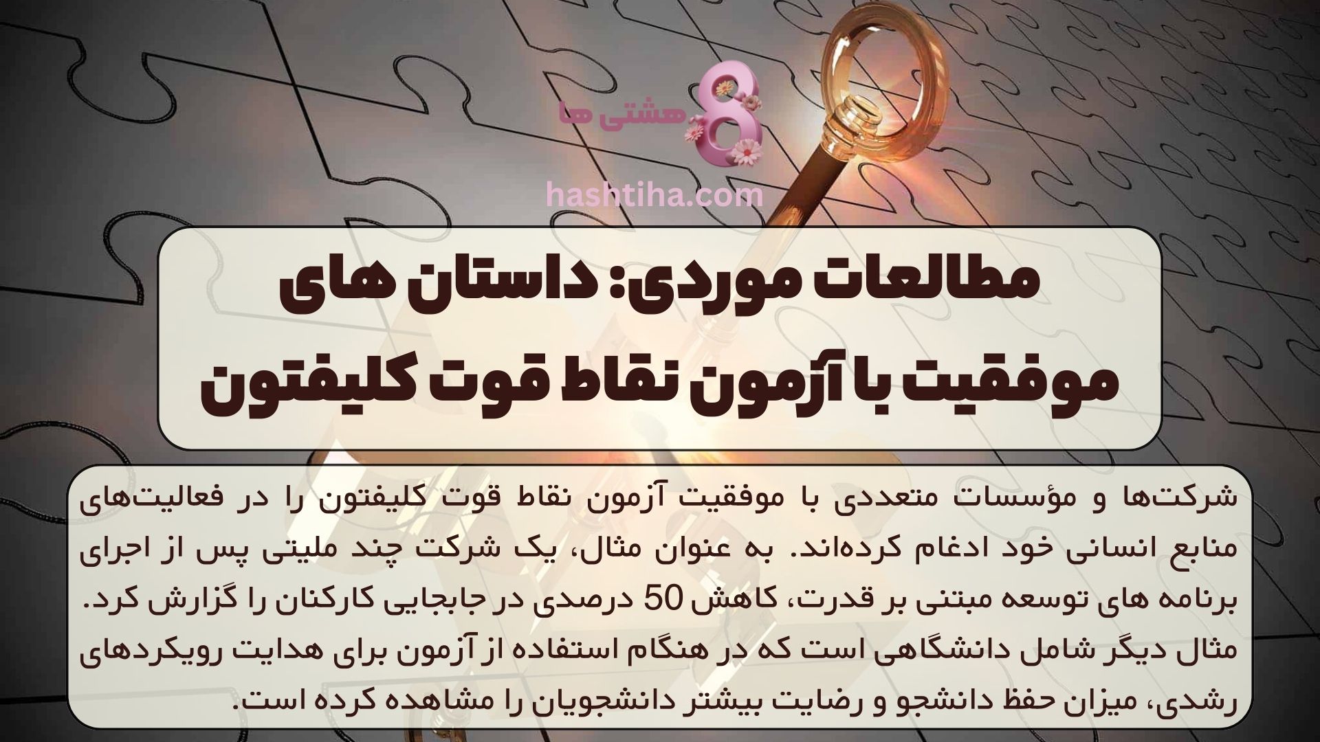 مطالعات موردی: داستان های موفقیت با آزمون نقاط قوت کلیفتون