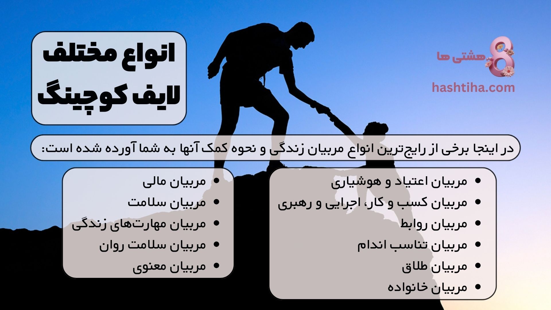 انواع مختلف لایف کوچینگ