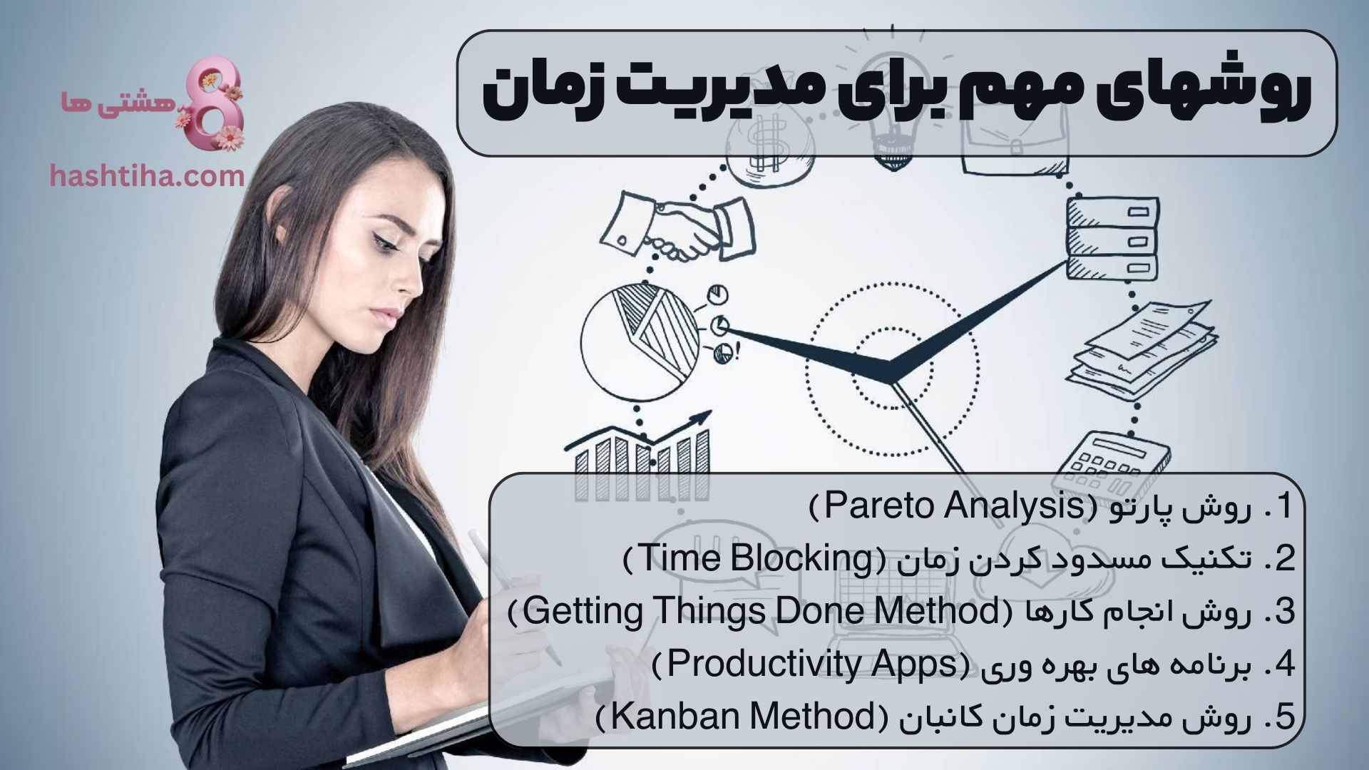 روشهای مهم برای مدیریت زمان: