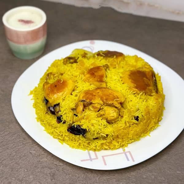 طرز تهیه مقلوبه مرغ