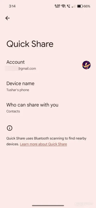 قابلیت Quick Share گوشی‌های سامسونگ برای سایر گوشی‌ها