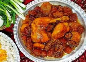 خوشمزه‌ترین مرغ آلویی را با این روش درست کنید!