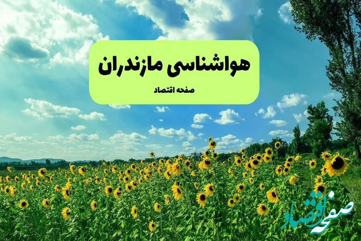 هواشناسی مازندران (۲۴ ساعت آینده) | پیش بینی وضعیت آب و هوا مازندران فردا شنبه ۱۹ مهر ماه ۱۴۰۴